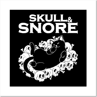 Skull And Snore Posters and Art